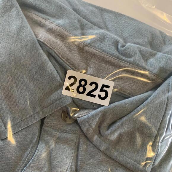 Free Fly Polo Shirt Mens Medium Performance Bamboo Blend Golf Casual Stretch - Picture 8 of 8